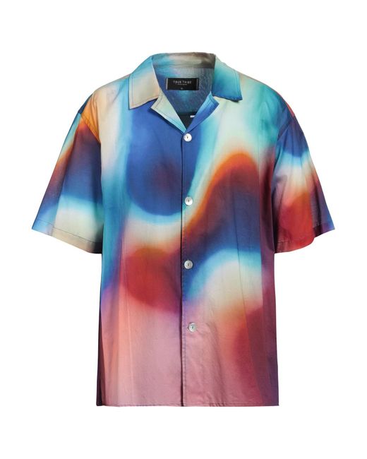 Camicia di True Tribe in Blue da Uomo