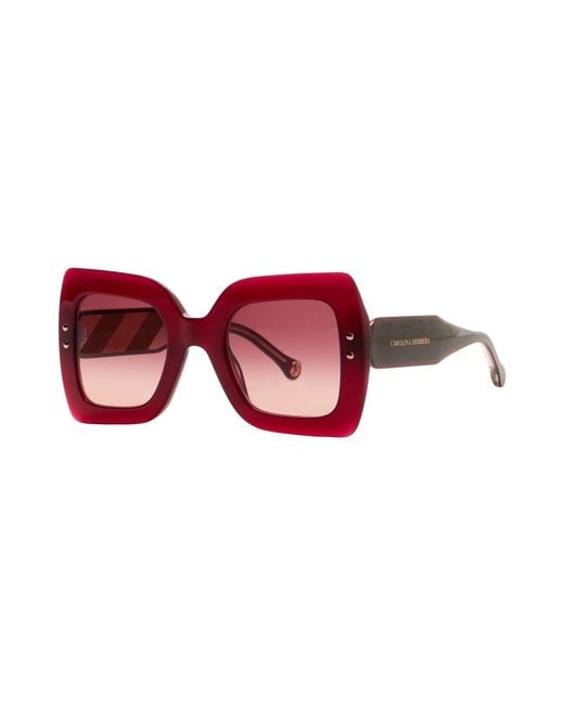 Carolina Herrera Pink Sunglasses