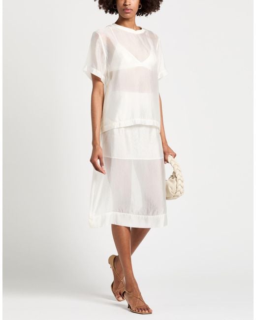 THE GARMENT White Midi Skirts