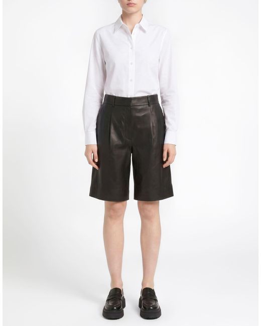 Rag & Bone Black Shorts & Bermuda Shorts Polyester