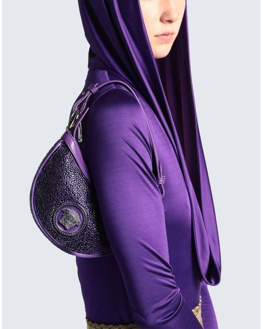 Versace Purple Handbag