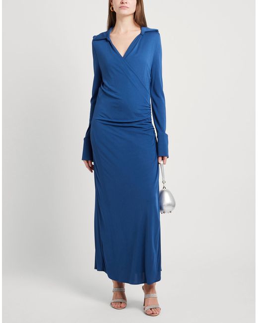 Beatrice B. Blue Maxi-Kleid