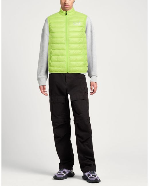 EA7 Green Vests for men