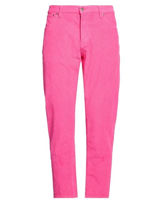 Dondup Pink Trouser for men