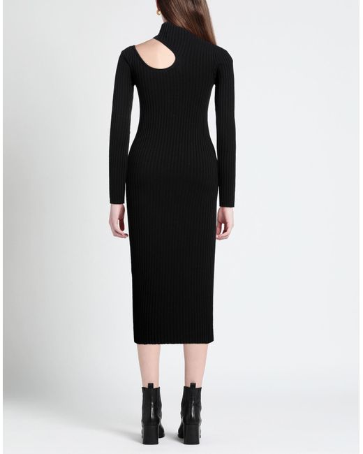 Anine Bing Black Midi Dress