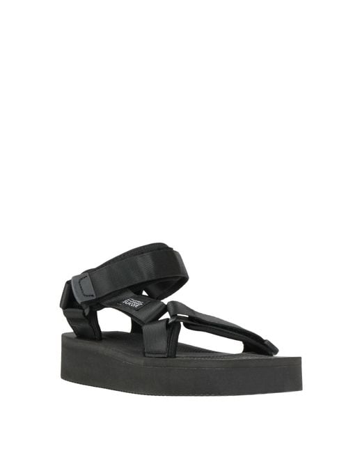 Suicoke Black Sandals