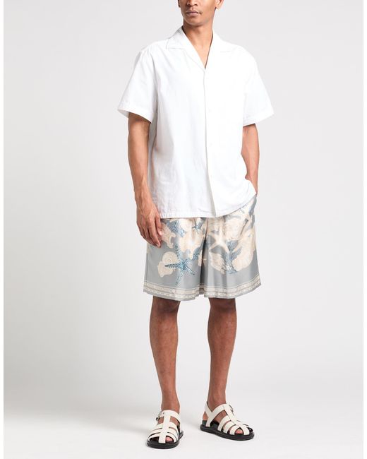 Versace Gray Shorts & Bermuda Shorts for men