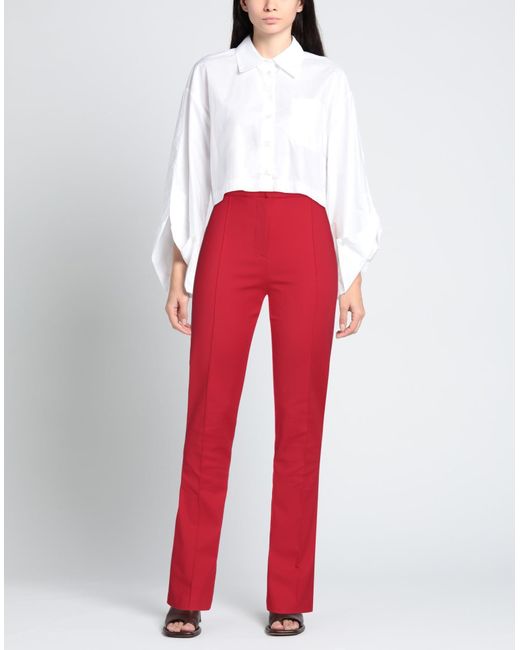 Patrizia Pepe Red Trouser