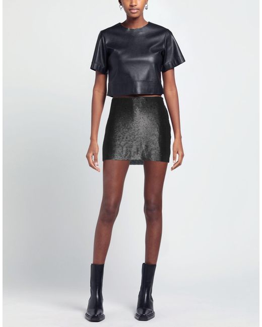 GAUGE81 Black Mini Skirt