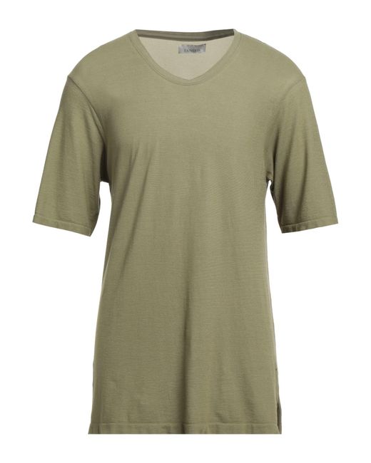 Laneus Green T-shirt for men