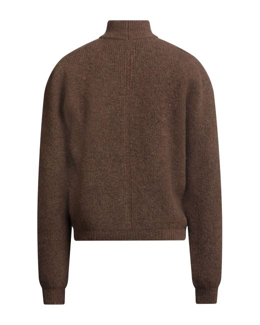 Rick Owens Brown Turtleneck for men