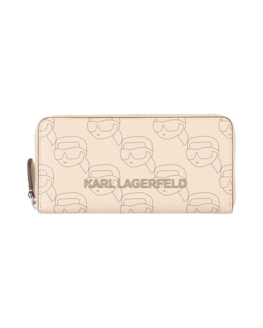 Karl Lagerfeld Natural Wallets