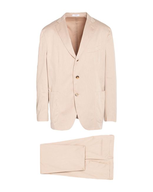 Boglioli Natural Suit Cotton for men