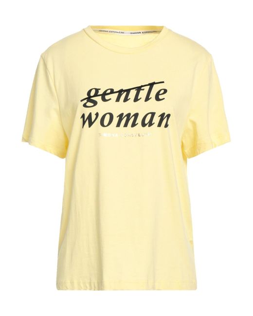SIMONA CORSELLINI Yellow T-shirt