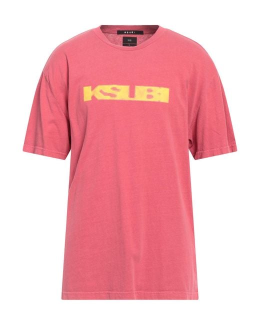 Ksubi T-shirts in Pink für Herren