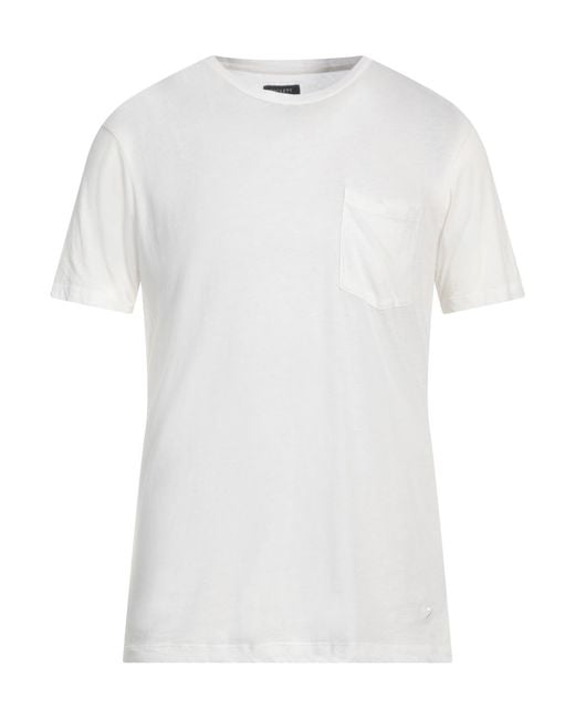 Hackett White T-Shirt Cotton for men