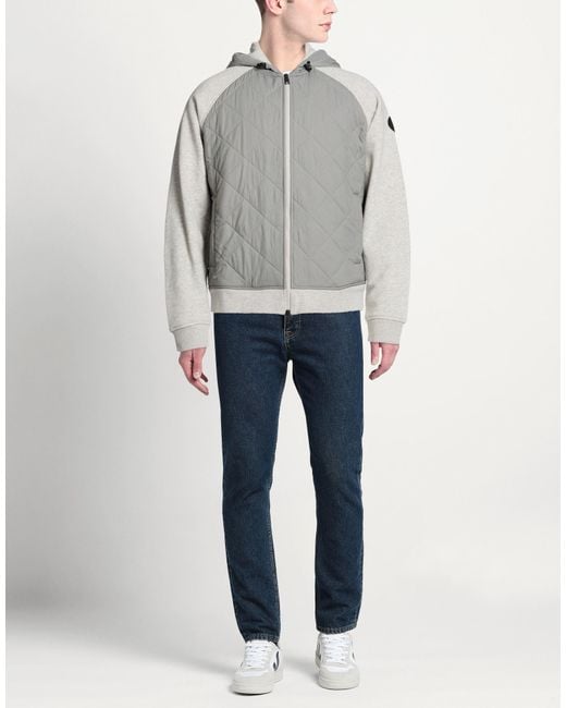 Woolrich Gray Light Jacket Cotton, Polyester for men