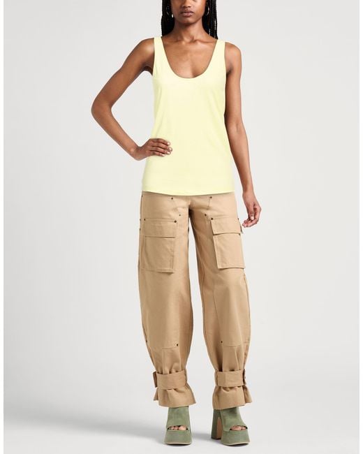 Débardeur MSGM en coloris Yellow