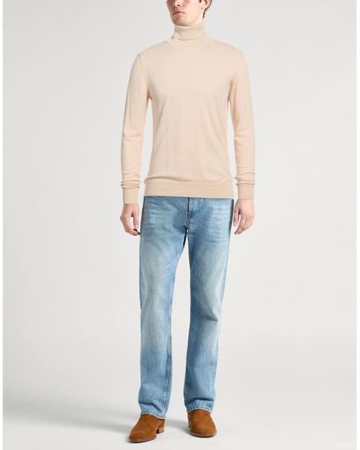 Crossley White Turtleneck for men