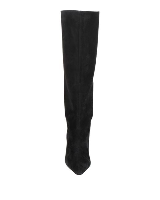 Pollini Black Boot Leather