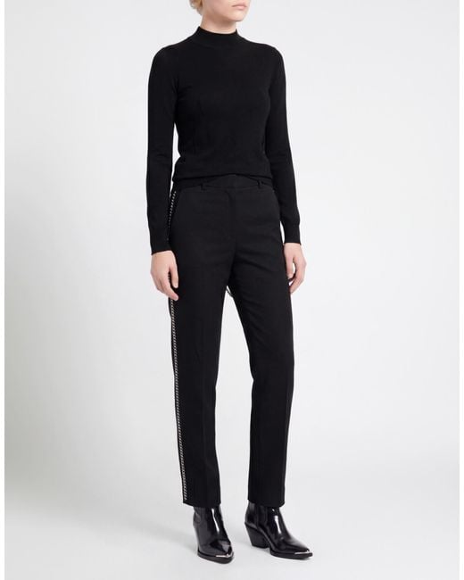 Burberry Black Pants Wool