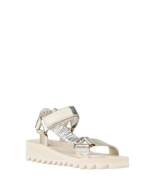Kurt Geiger Natural Sandals Leather