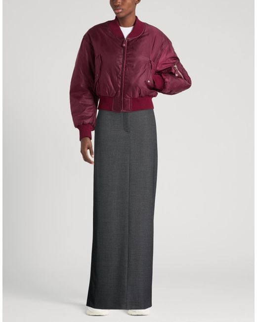 Acne Gray Maxi Skirt