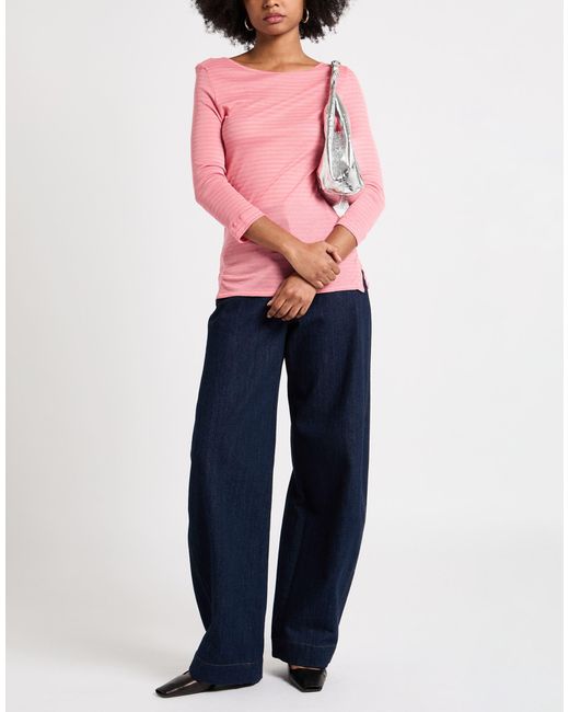 Majestic Filatures Pink T-Shirt Viscose
