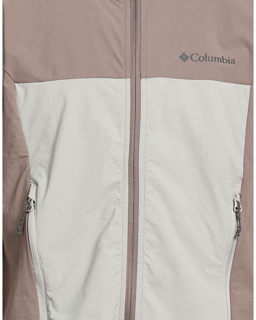 Columbia Gray Jacket Nylon, Elastane for men