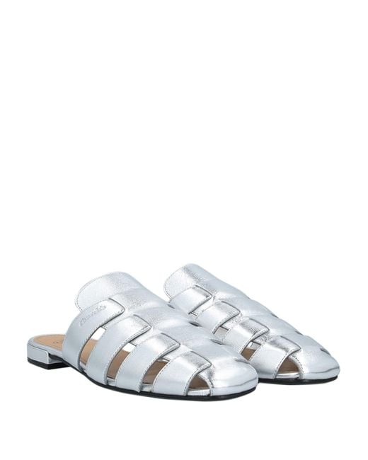 Church's White Mules & Clogs Soft Leather