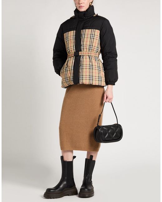 Burberry Black Puffer Polyamide, Polyester