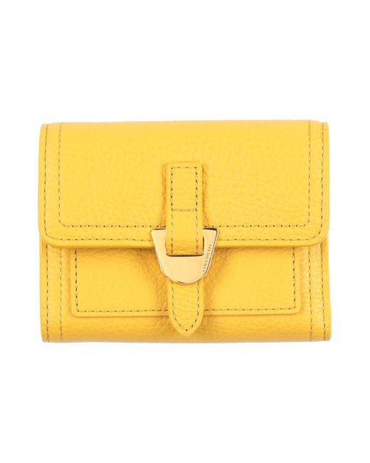 Coccinelle Yellow Wallets