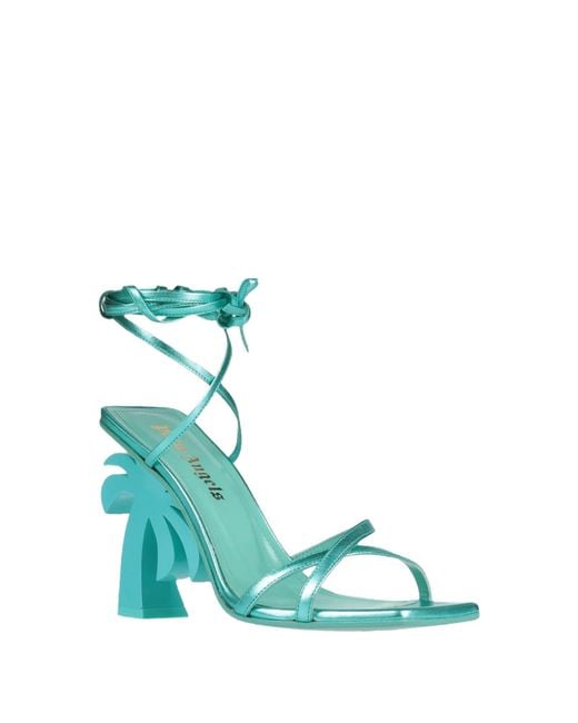 Palm Angels Blue Sandals