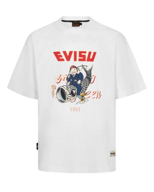 Evisu T-shirts in White für Herren