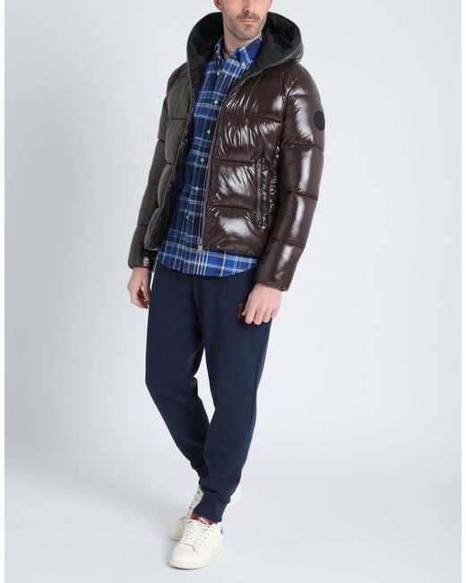 Save The Duck Brown Puffer for men