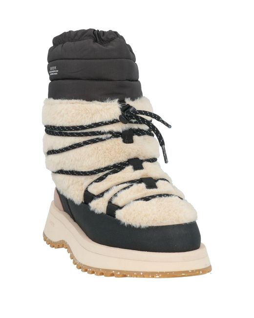 Suicoke Black Ankle Boots for men