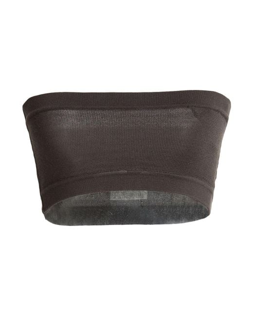 Rick Owens Black Dark Top Cashmere