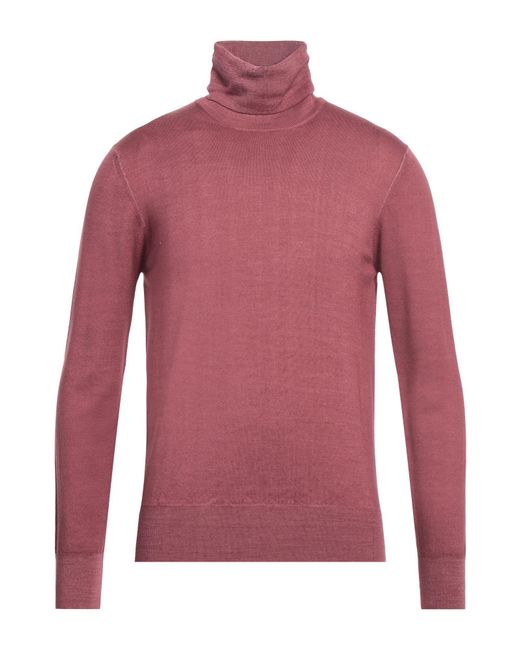 Altea Red Turtleneck for men
