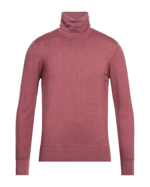 Altea Red Turtleneck for men