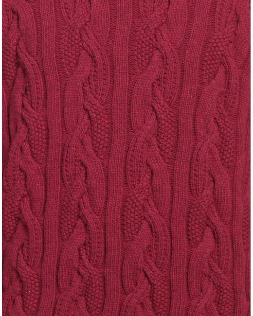 Altea Red Turtleneck for men