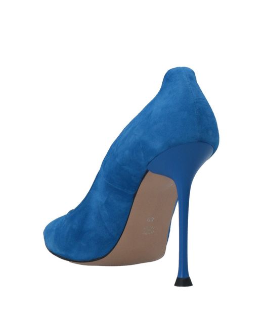 Islo Isabella Lorusso Blue Azure Pumps Soft Leather