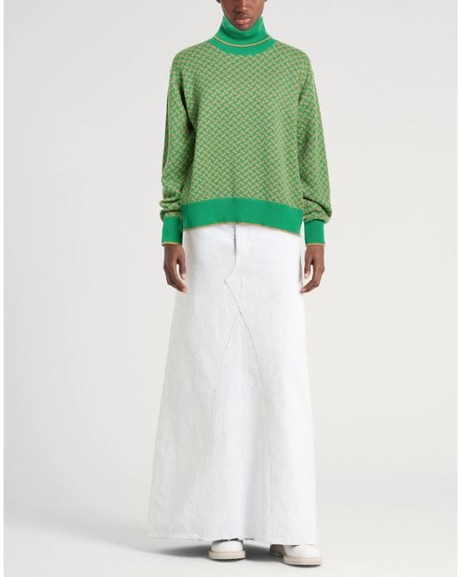 Drumohr Green Turtleneck