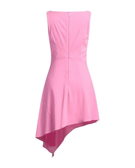 DSquared² Pink Mini Dress Polyester, Elastane