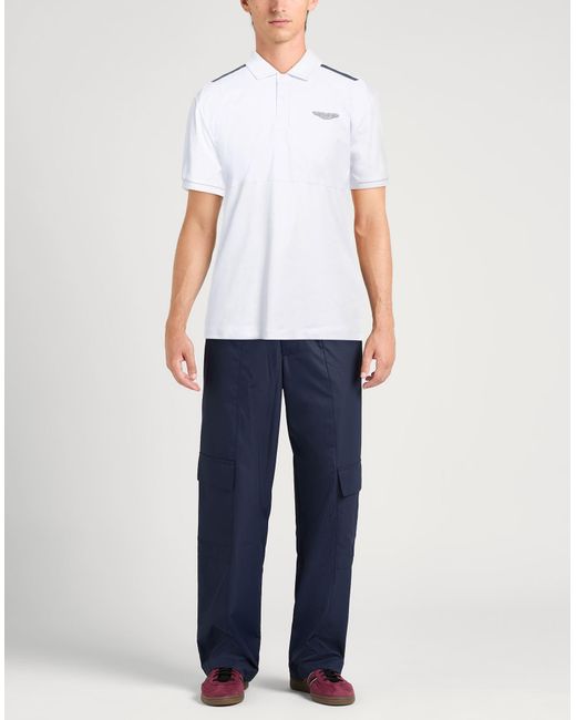 Hackett White Polo Shirt for men