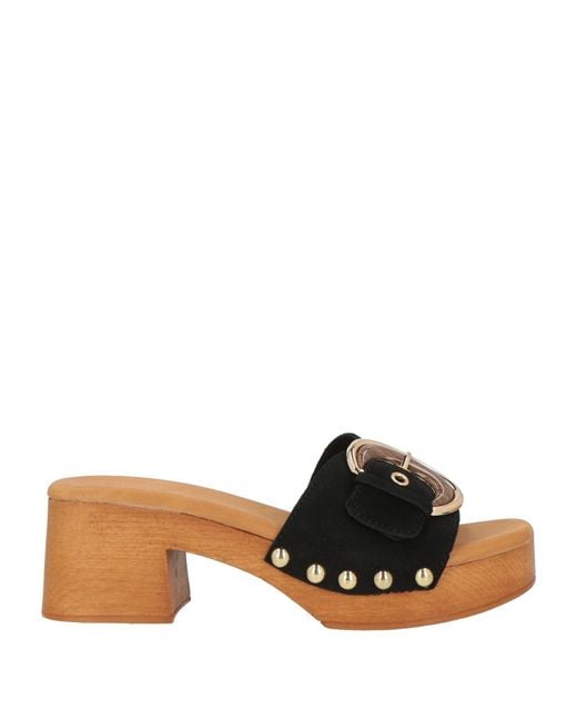 Nila & Nila Black Sandals
