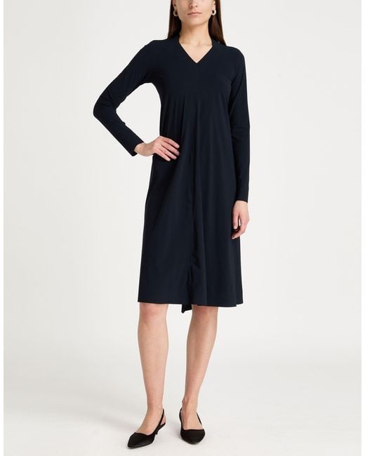 High Blue Midi Dress