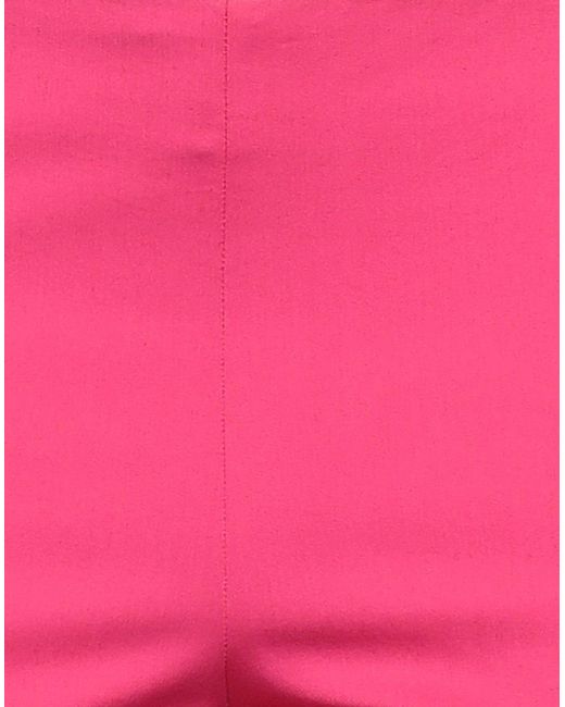 Missoni Pink Fuchsia Pants Cotton, Elastane