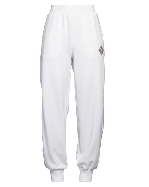 ARMANI EXCHANGE White Pants Polyester, Modal, Elastane, Cotton