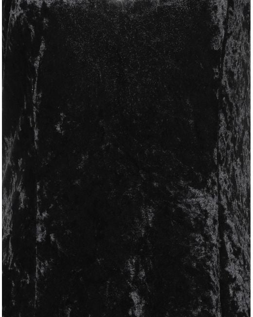 Kontatto Black Mini Dress Polyester, Elastane