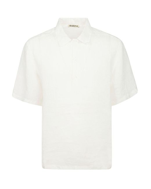 Camisa Barena de hombre de color White